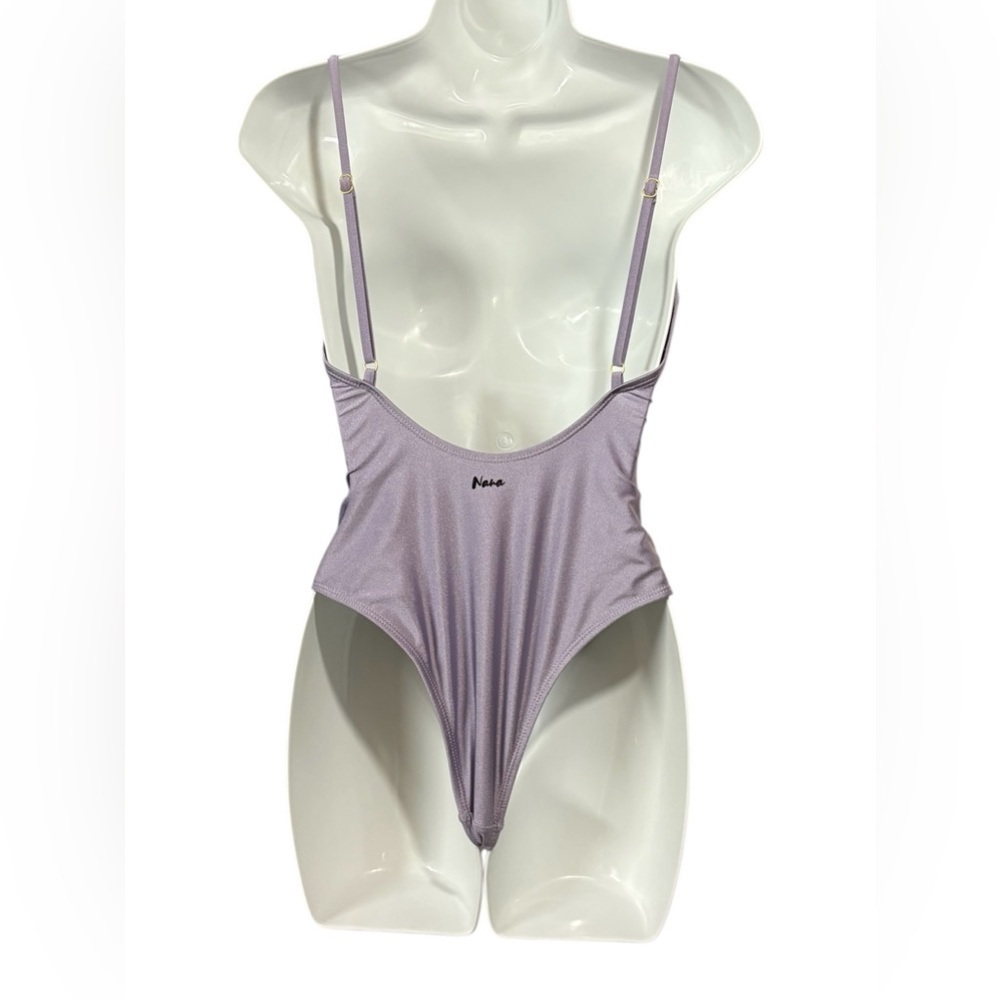 NWOT, NaNa the Brand, Lilac, One-Piece Swimsuit, Small ☀️ - Picture 7 of 14